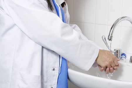 It is widely accepted that hand washing plays a significant role in the sanitation of a medical facility.